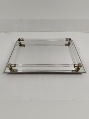 Glass Avon vanity tray